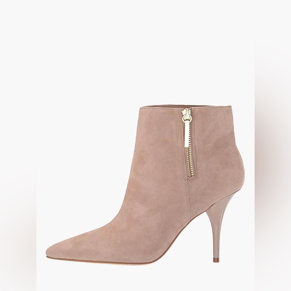 Marc Fisher MLFAYE leather upper boots, size  7.5, tan color - Picture 2 of 8